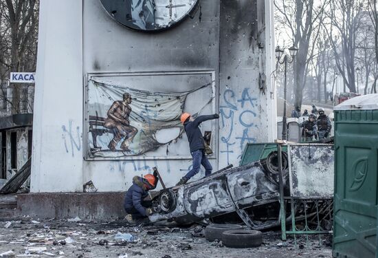Clashes in Kiev