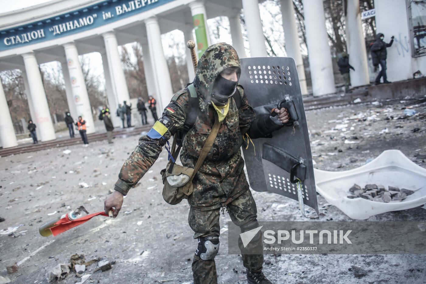 Clashes in Kiev