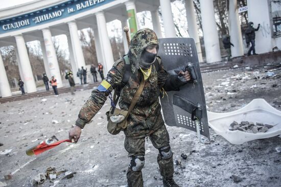 Clashes in Kiev