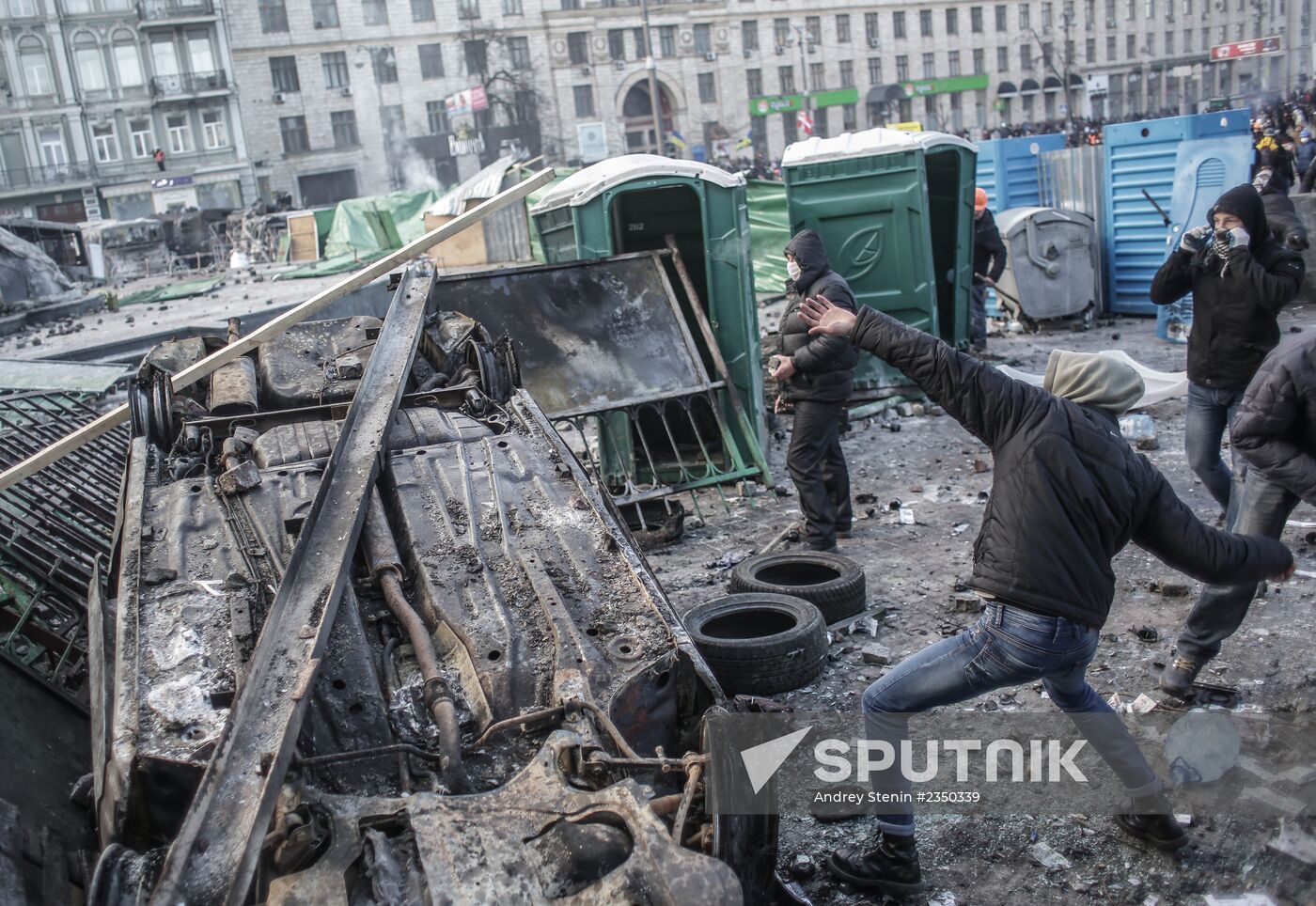 Clashes in Kiev
