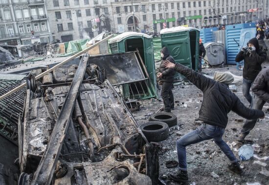 Clashes in Kiev