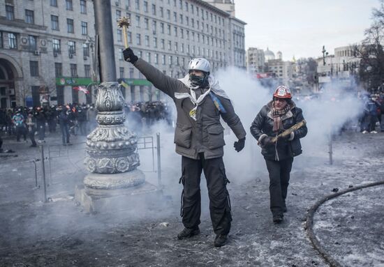 Clashes in Kiev
