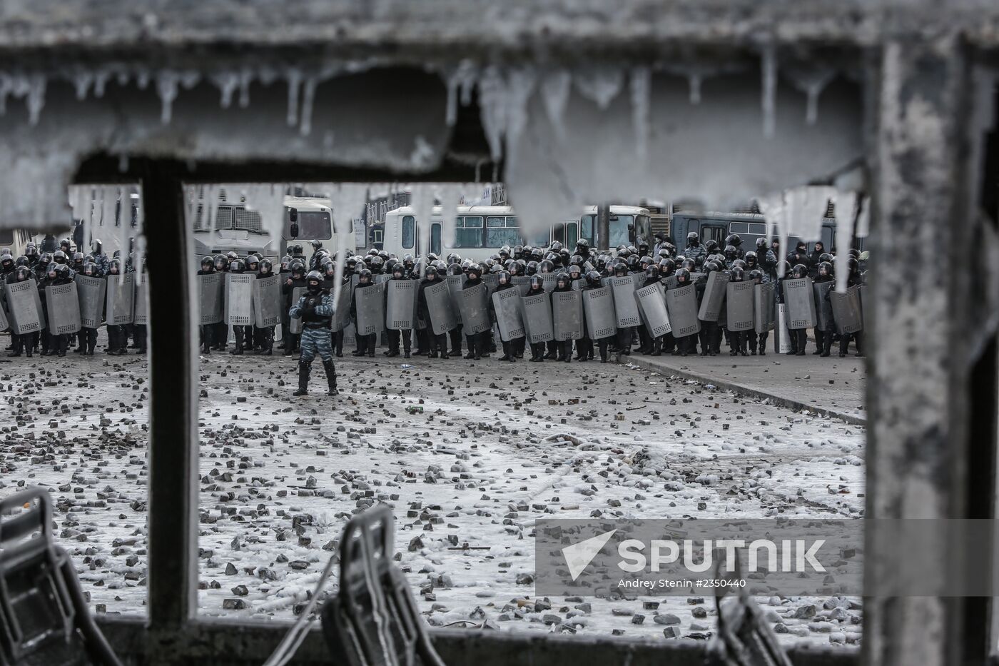 Clashes in Kiev