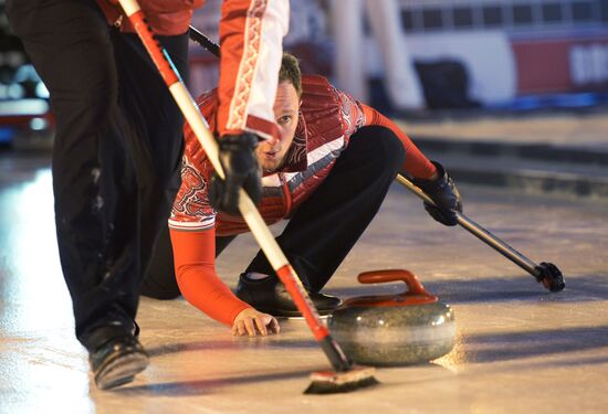 Red Square Classic stage of World Curling Tour