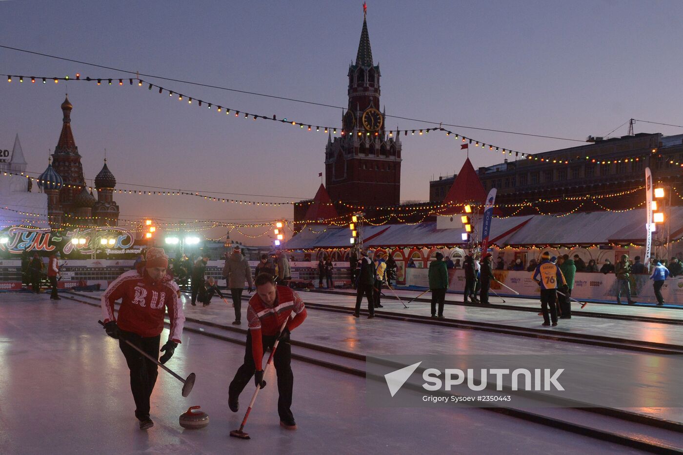 Red Square Classic stage of World Curling Tour