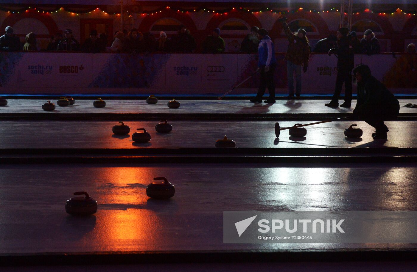 Red Square Classic stage of World Curling Tour