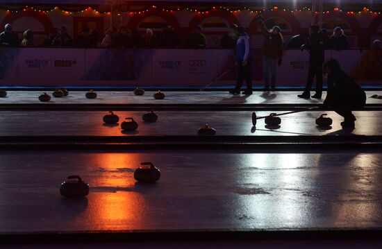 Red Square Classic stage of World Curling Tour