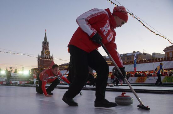Red Square Classic stage of World Curling Tour