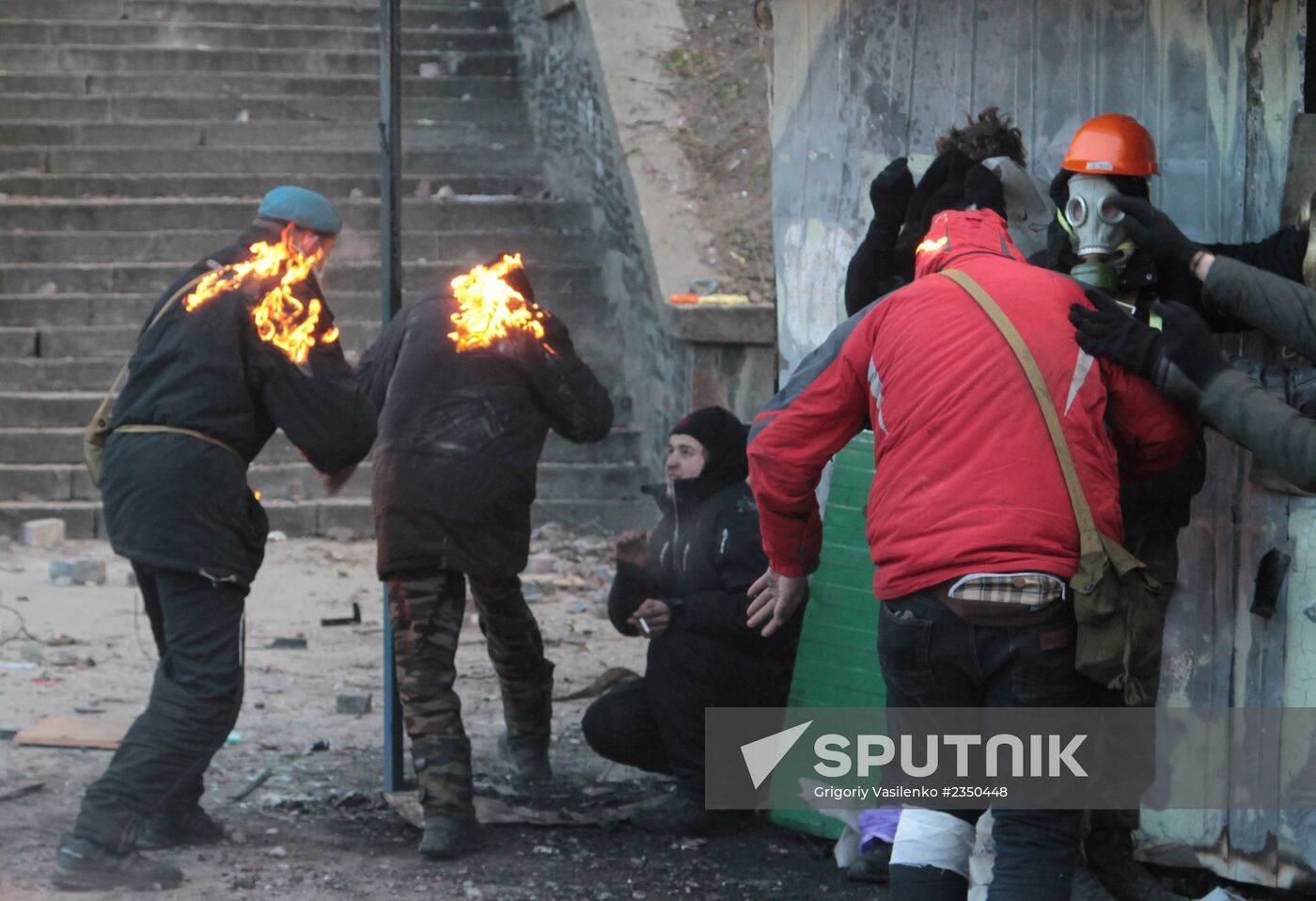 Clashes in Kiev