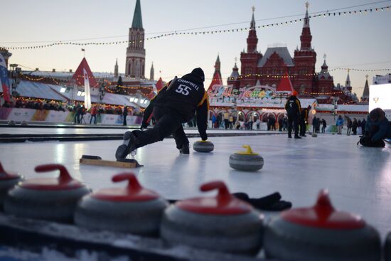 Red Square Classic stage of World Curling Tour