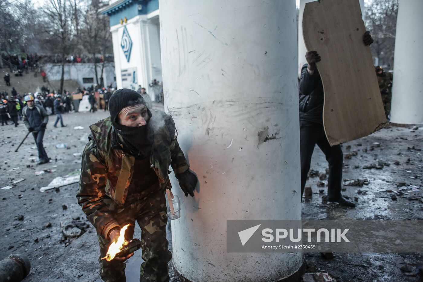 Clashes in Kiev