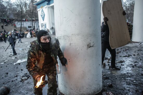 Clashes in Kiev