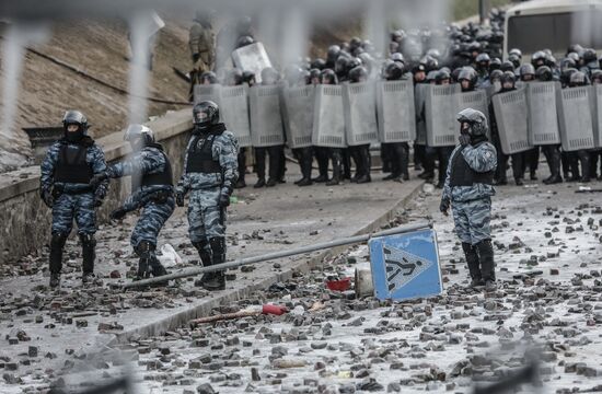 Clashes in Kiev