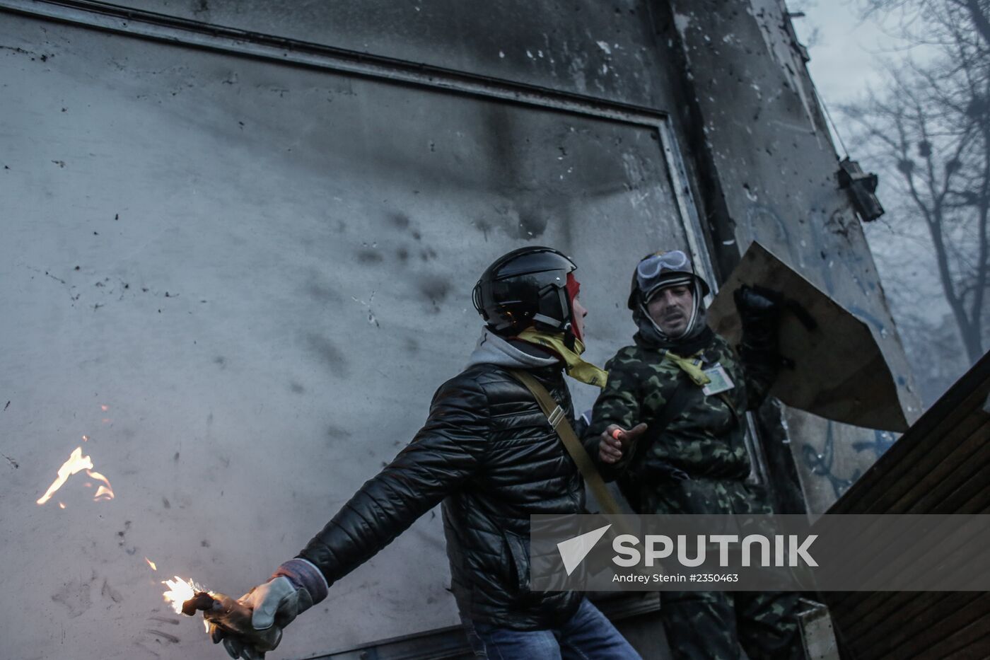 Clashes in Kiev