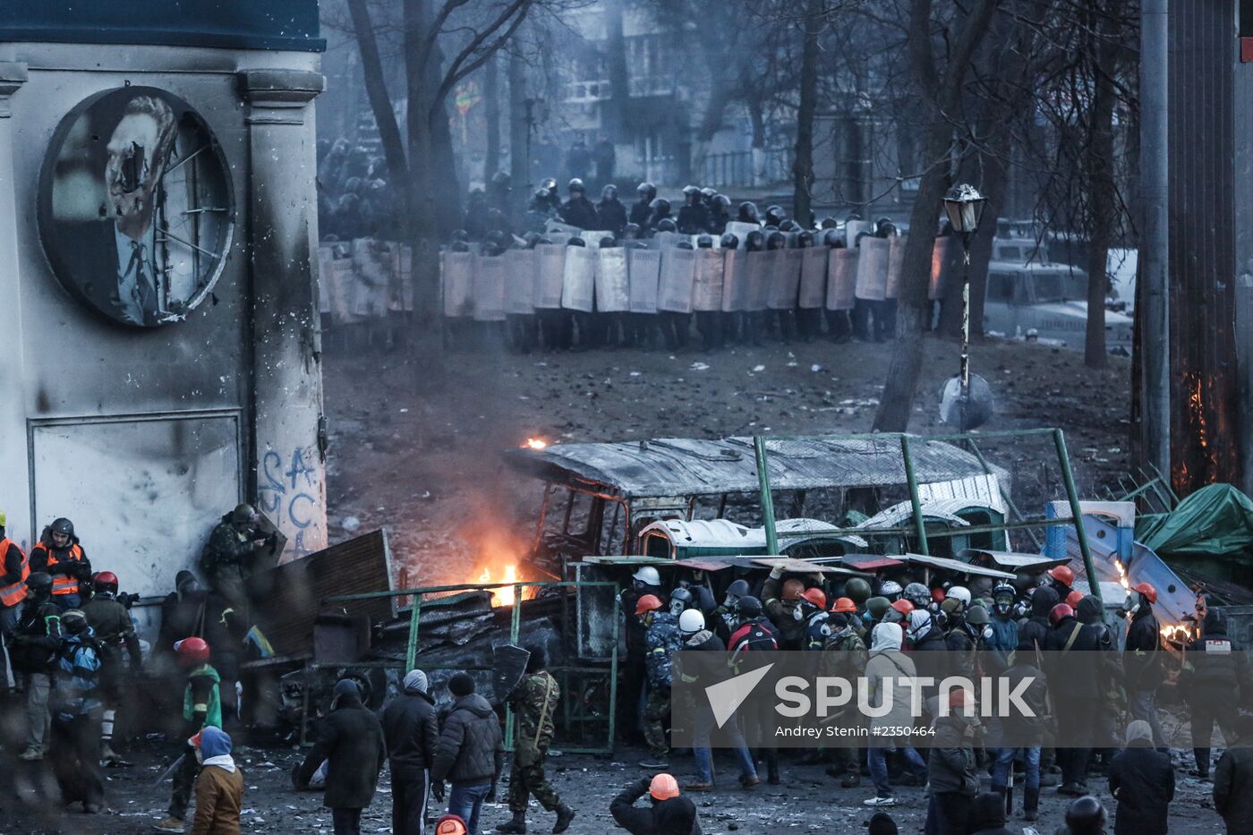 Clashes in Kiev