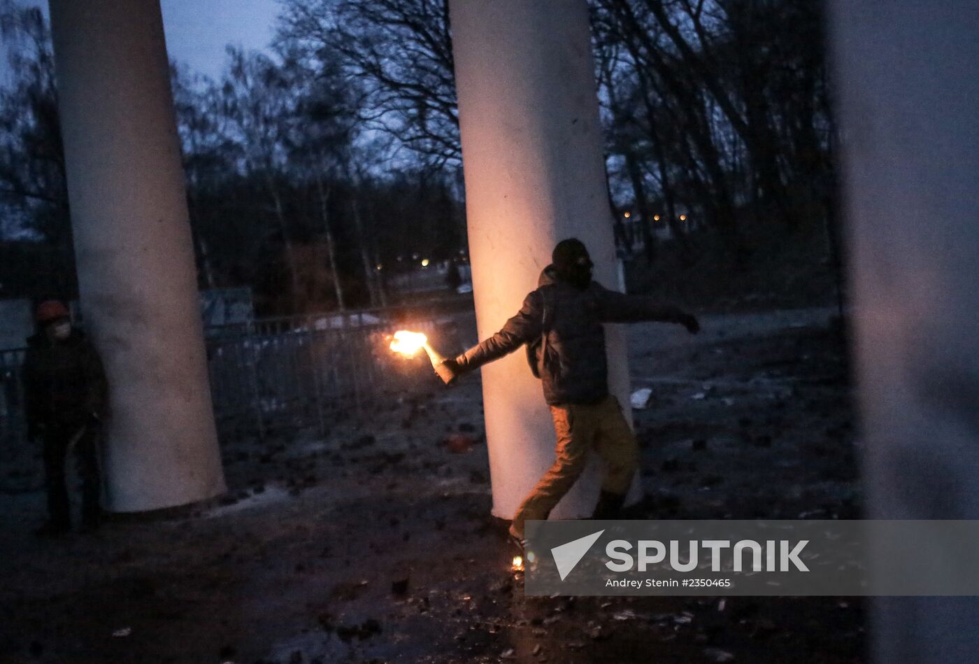 Clashes in Kiev