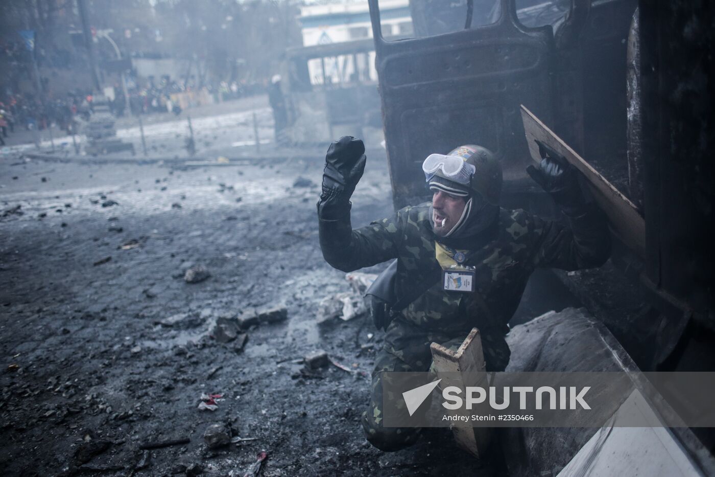 Clashes in Kiev