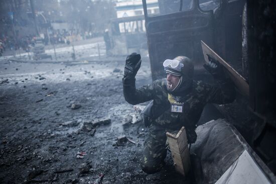 Clashes in Kiev