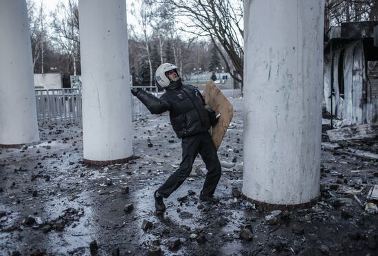 Clashes in Kiev