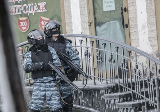 Clashes in Kiev