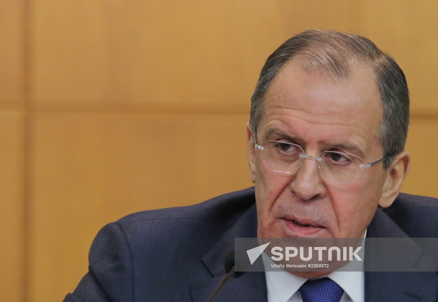 Russian Foreign Minister Lavrov gives news conference