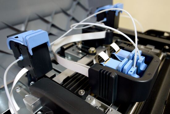 3D printers in action