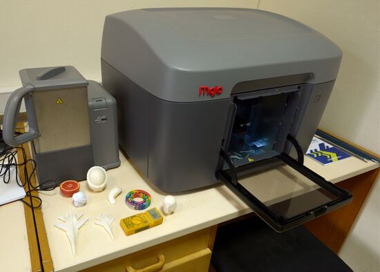 3D printers in action