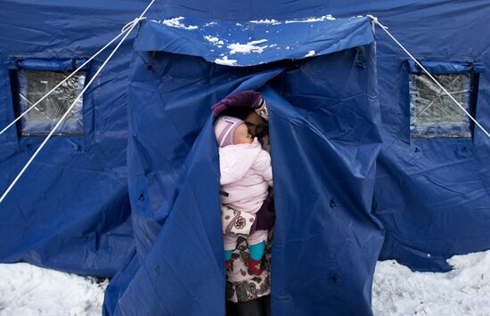 Place of heat for homeless people