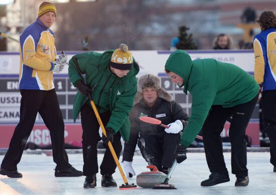 World Curling Tour. Red Square Classic. Finals