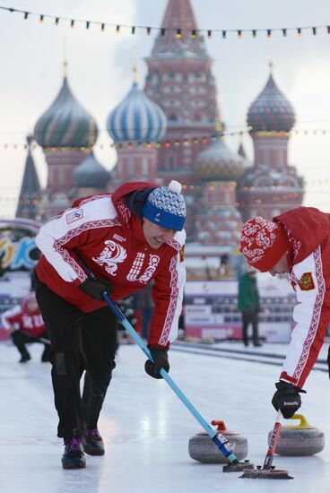 Curling. World tour stage Red Square Classic. Final