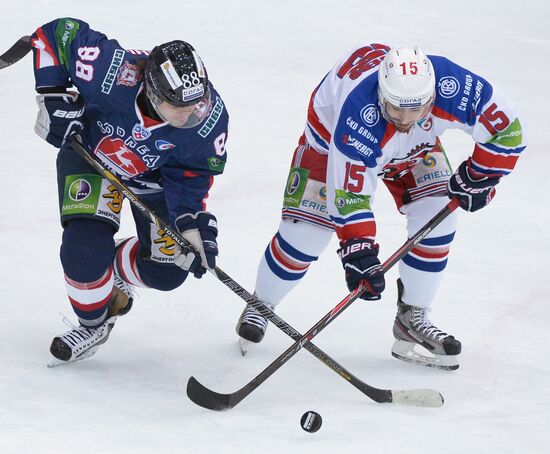 Kontinental Hockey League. Torpedo Nizhny Novgorod vs. Lev Praha