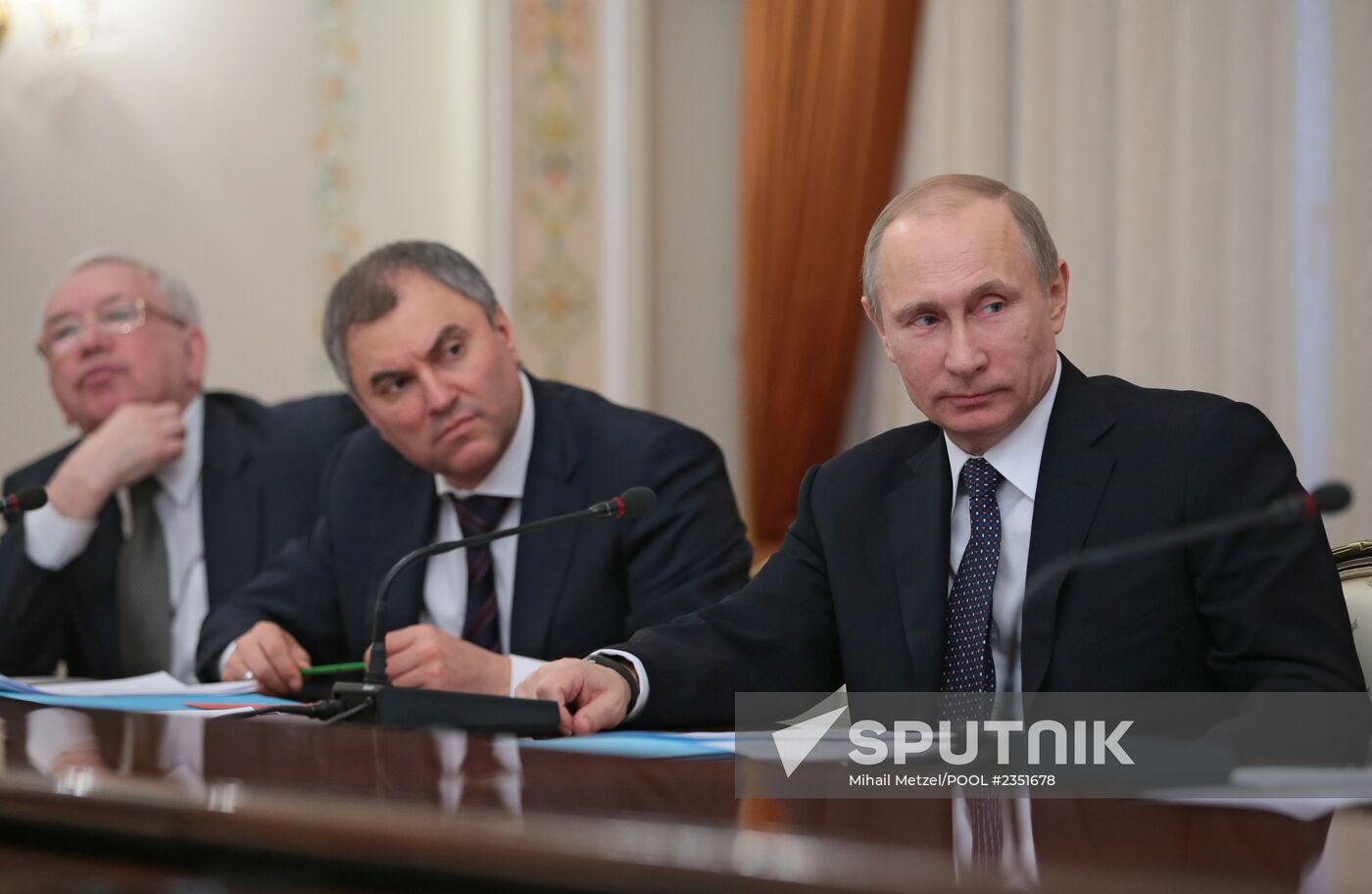 Vladimir Putin meets with leading Russian human rights champions