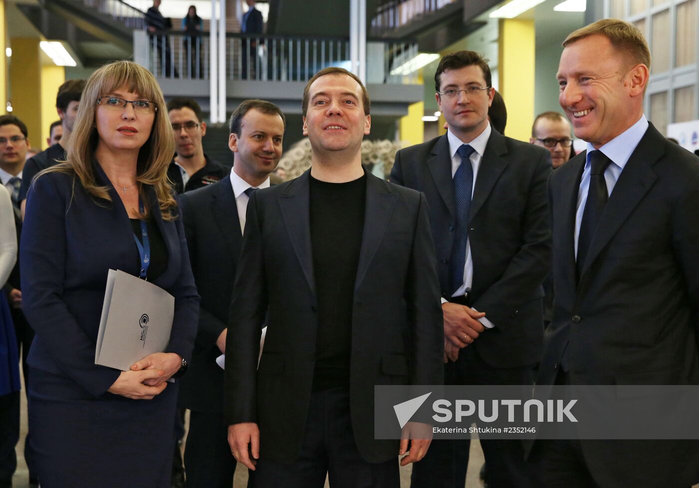 Dmitry Medvedev visits MISiS University