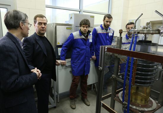 Dmitry Medvedev visits MISiS University