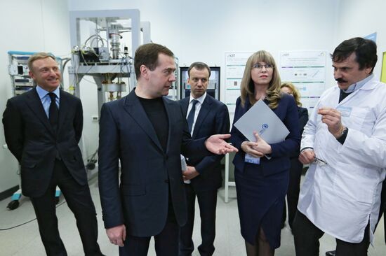 Dmitry Medvedev visits MISiS University