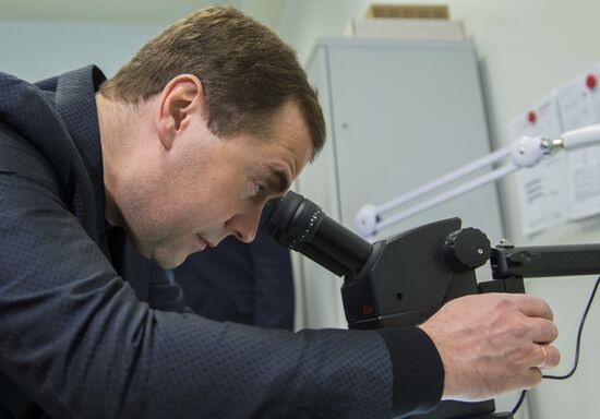 Dmitry Medvedev visits MISiS University