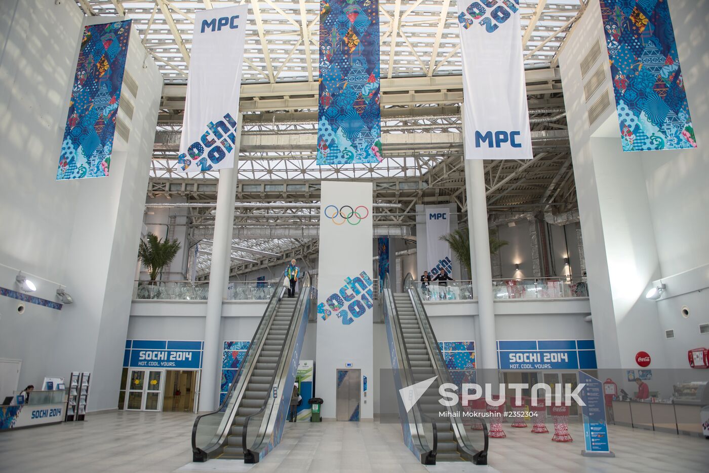 Around-the-clock work starts at main press center of Sochi Olympics