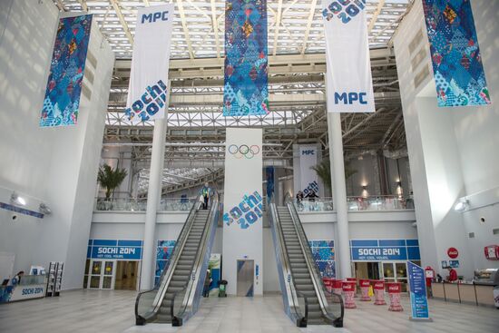 Around-the-clock work starts at main press center of Sochi Olympics