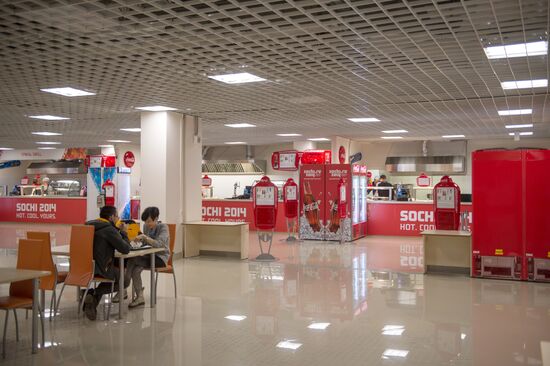 Around-the-clock work starts at main press center of Sochi Olympics