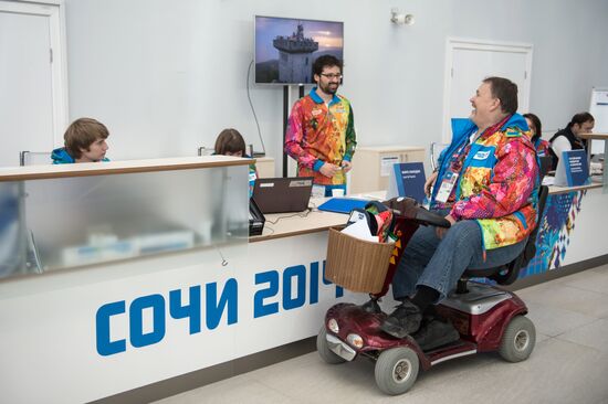 Around-the-clock work starts at main press center of Sochi Olympics