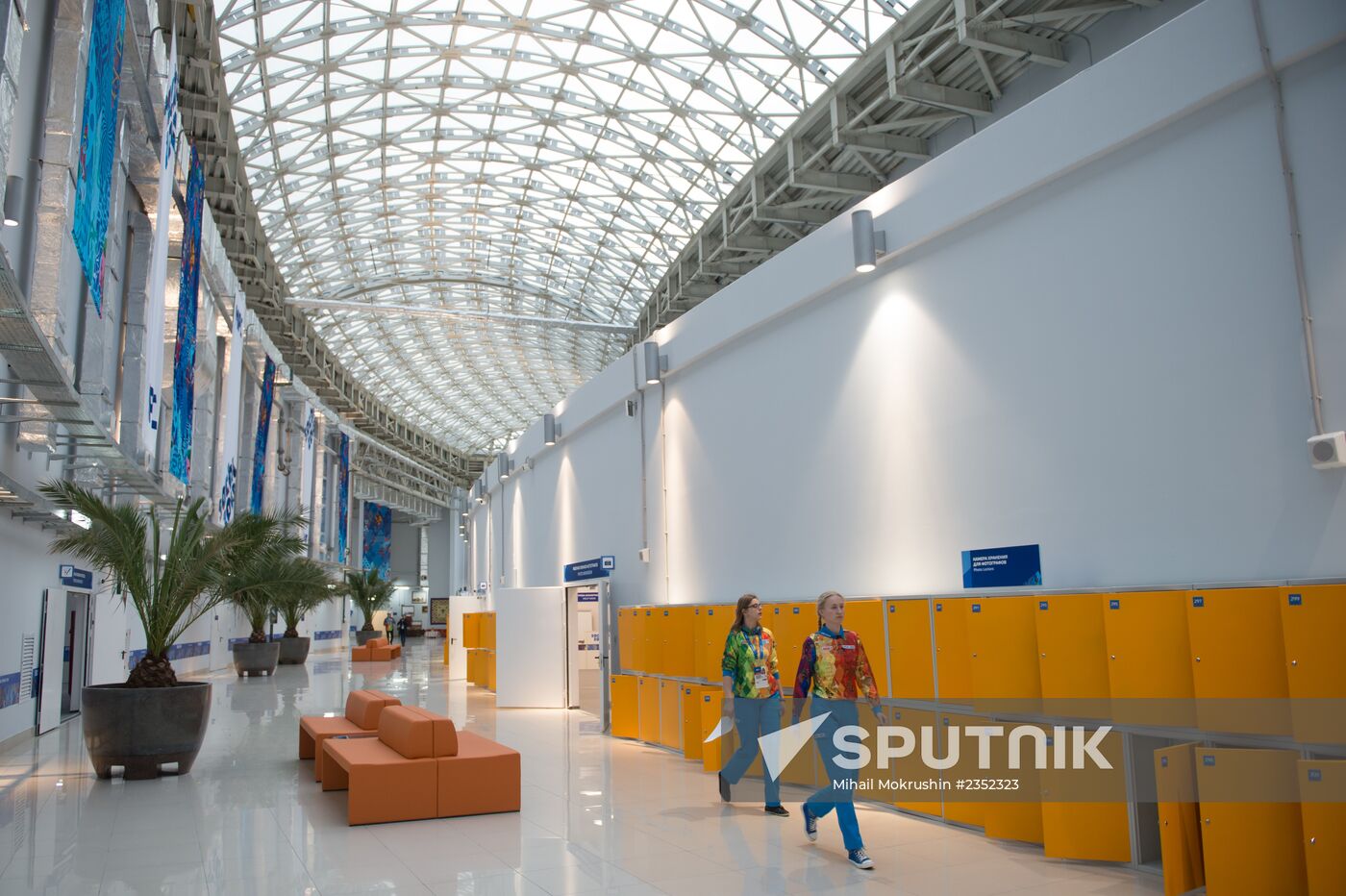 Around-the-clock work starts at main press center of Sochi Olympics
