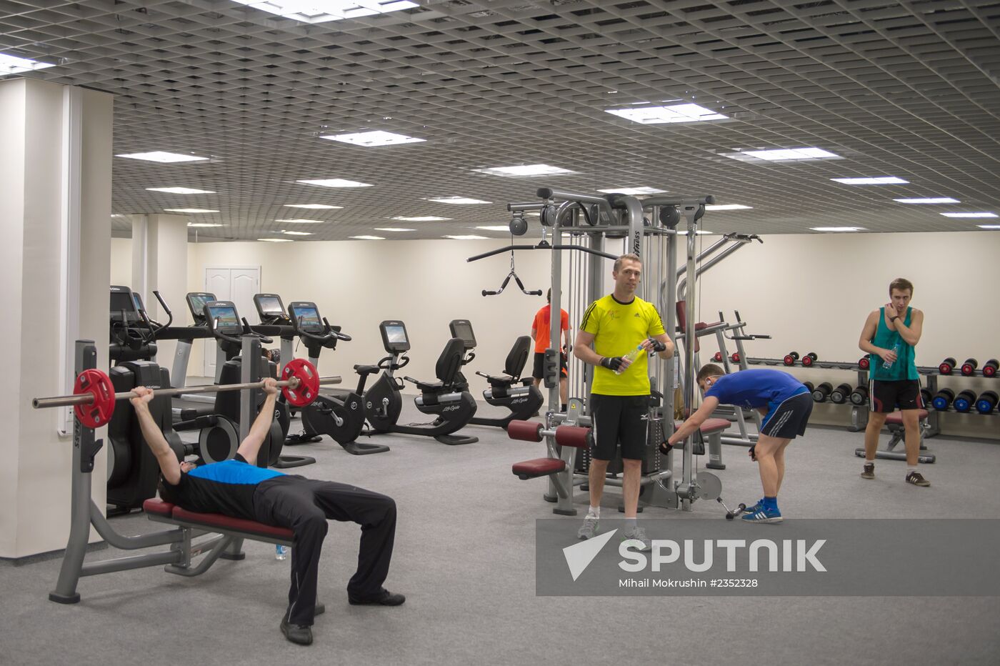 Around-the-clock work starts at main press center of Sochi Olympics