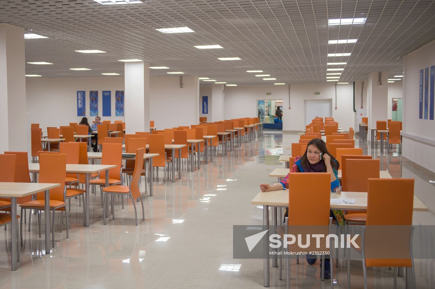 Around-the-clock work starts at main press center of Sochi Olympics