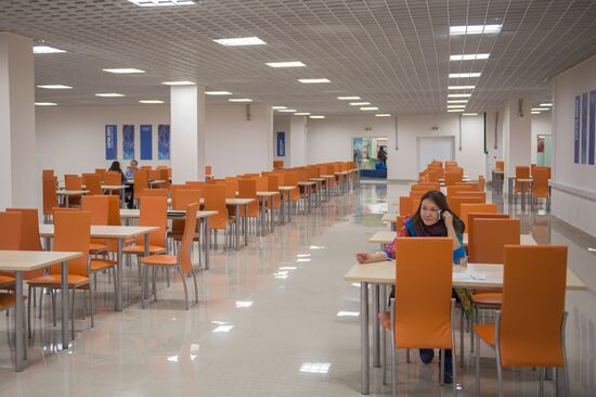 Around-the-clock work starts at main press center of Sochi Olympics