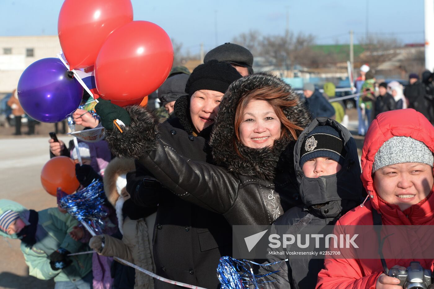 Olympic Torch Relay. Republic of Kalmykia