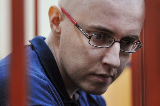 Court considers complaint against nationalist Ilya Goryachev's detention
