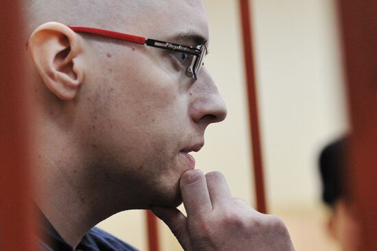 Court considers complaint against nationalist Ilya Goryachev's detention