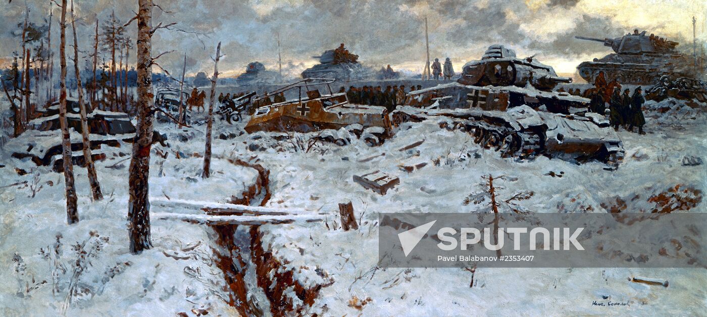 N. Sokolov. "The Battle of Moscow. 1941"