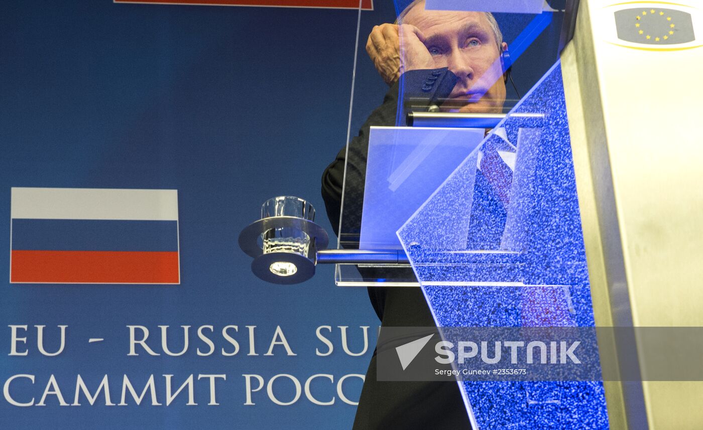 Russia-EU summit in Brussels