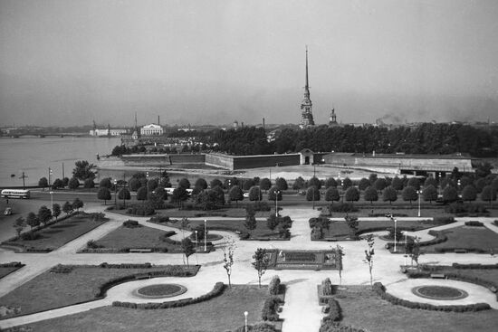 Revolution Square in Leningrad